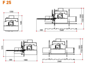 Casadei F25 Spindle Moulder